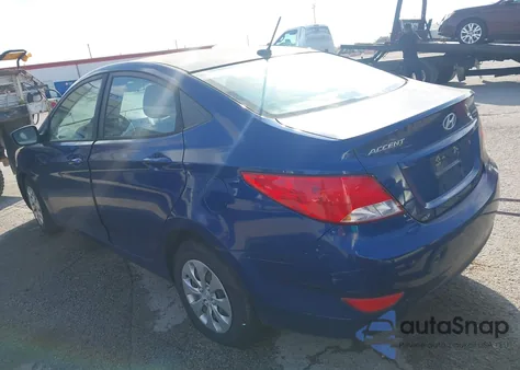 2017 Hyundai Accent Se z USA, uszkodzony, nr VIN KMHCT4AE7HU236408